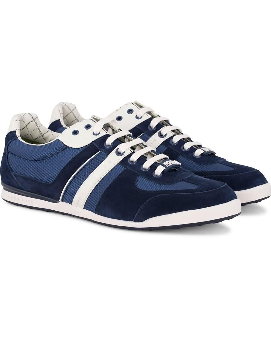 boss green akeen sneaker medium blue Originale Butikker b2lyi